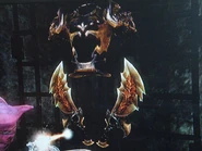 The tribute to the God Armor in Heavenly Sword.