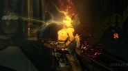Gowascensionsiren2.png (4.78 MB) Kratos damages a Siren Sybil by violently tightening her