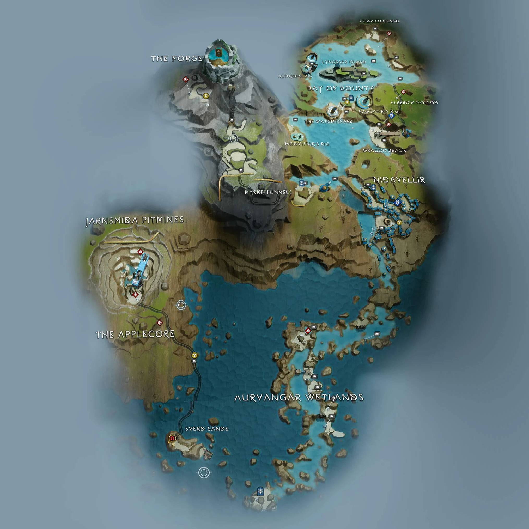 God of War Ragnarok Leviathan Axe recall tech — Alfheim guide