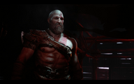 A bearded Kratos