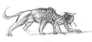 Concept art of Artemis Sphinx.