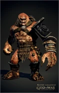 In-game model: Armored Cyclops (God of War: Ascension)