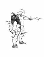 Kratos' Concept Drawing 14