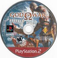 The North American (NTSC-U) Disc of God of War (2005; Greatest Hits Release)