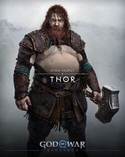 A seal has been opened. — Thor in God of War Ragnarök 02/??