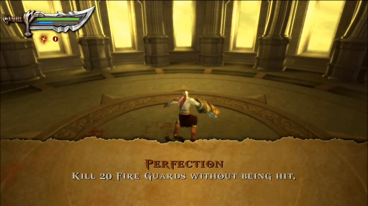 God Of War: Chains of Olympus Feels like one giant pointless filler  compared to the great series, with the exception of the sad choice with his  daughter at the end. PSP port