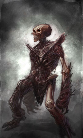 Arte conceptual de los Restos Malditos.