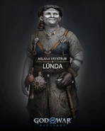 Promo render for God of War Ragnarök.