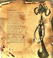 Instruction Booklet entry for Gorgons