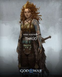 How old is Thrud in God of War Ragnarok?