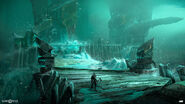 Helheim Dock Concept Art