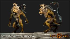 god of war 3 chimera