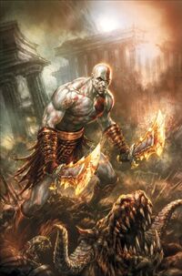 Kratos - Comic God of War