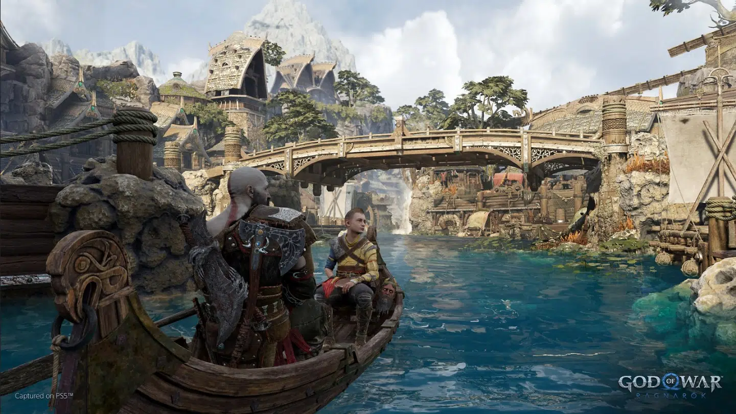 God of War Ragnarok realm travel hub routing — Alfheim guide