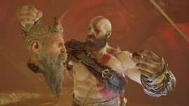 Kratos recupera el ojo de Mimir