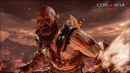 Kratos utilizing Spartan Rage.