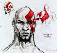 Concept Tattoos for Kratos