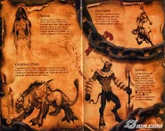 Satyr detail -among others- from the God of War manual