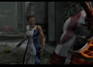 Hera enraged at Kratos for leading the world into chaos