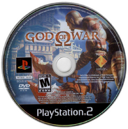 The North American (NTSC-U) Disc of God of War (2005).