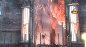 Kratos a punto de entrar al portal que lo llevará a la Gran Guerra.