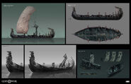 Helheim Boat Concept Art