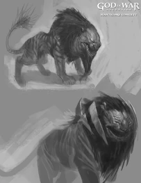 Diseño conceptual descartado de la Mantícora (VIII).