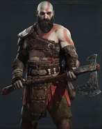 Kratos, the second God of War.