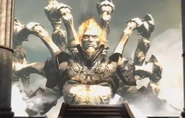 Statue of Ares in GoW: Ascension multiplayer.