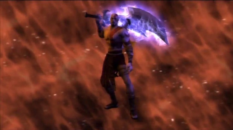 God of War 3 Remastered : Kratos Obtained The Blade of Olympus