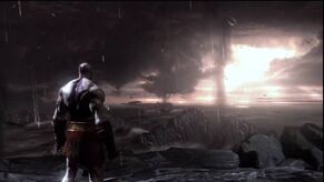 Kratos oberva o caos