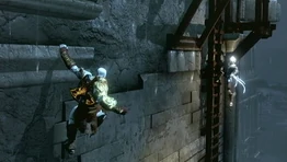 Il Dio della Velocità e Kratos si rincorrono lungo i cornicioni e per le strade della Cittadella Olimpica.