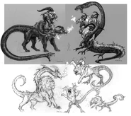 Different concept designs for the Chimera.