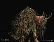 The basket on the back of a Revenant's back.