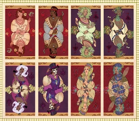 Voodoo Loa Cards by UlaFish