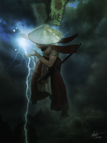 japanese god of lightning