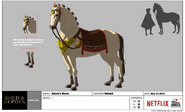 Gods and Heroes Model Sheet Alexia's Horse