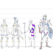 Blood of Zeus Model Sheet Character Heights 03