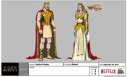 Gods and Heroes Model Alexia's Parents