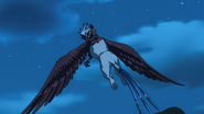 1x06 Back to Olympus Heron riding a Griffin