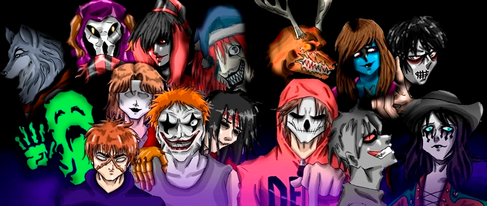 creepypasta anime characters