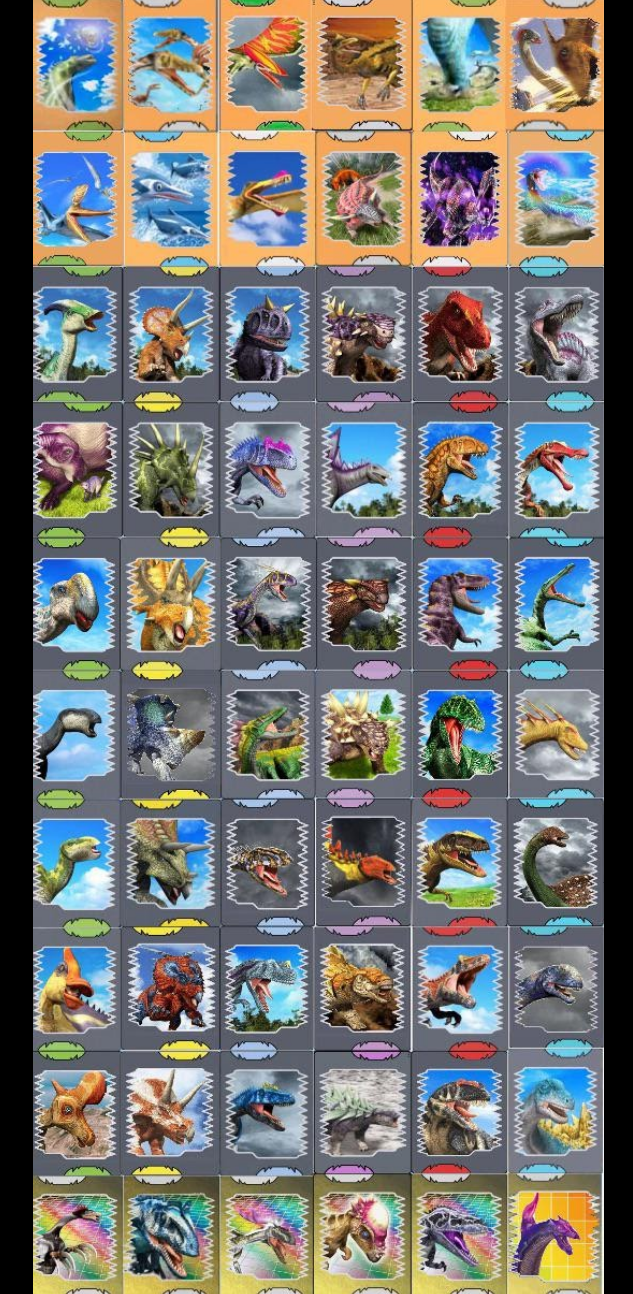 dinosaur king card list all cards