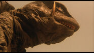 Gamera face close up