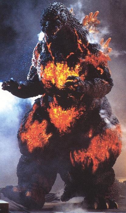 godzilla melting