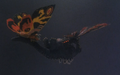 Godzilla And Mothra The Battle For Earth - - 1 - Mothra and Battra carry Godzilla away
