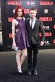 Chloe Dykstra and Chris Hardwick