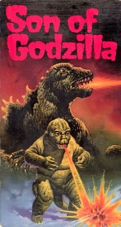 Son of Godzilla American VHS Cover