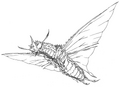Concept Art - Godzilla vs. Mothra - Battra Imago 3