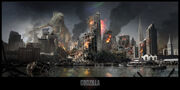 Godzilla concept art