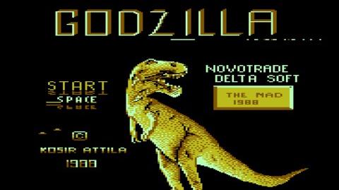 GODZILLA (Commodore 16 & Commodore Plus 4) Gameplay